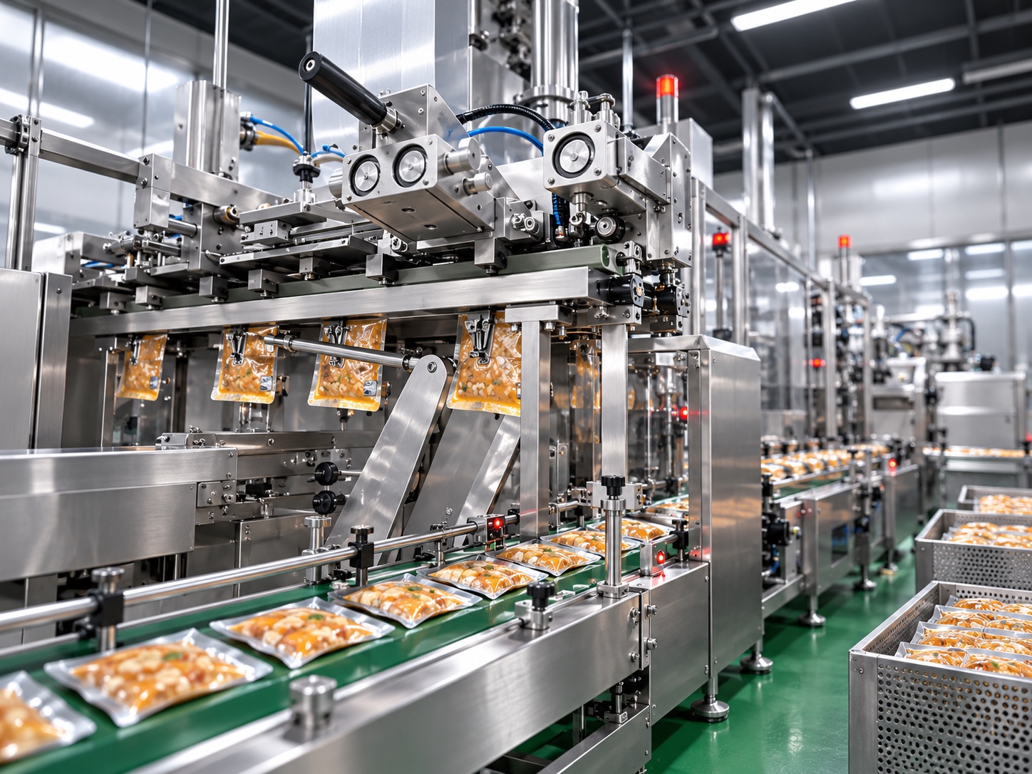 Mixiaoqi automated fresh food filling line
