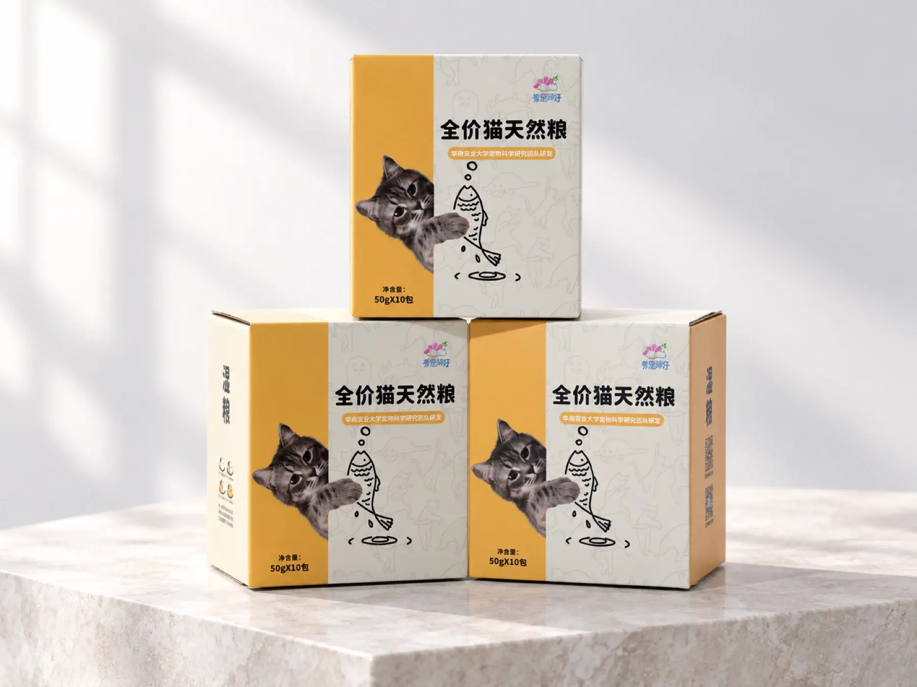 米小七猫用全价鲜粮产品